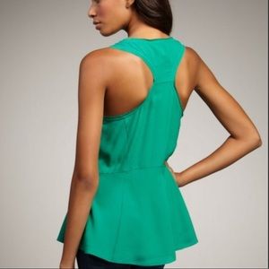 Elizabeth and James  Silk Racerback Cami Top M